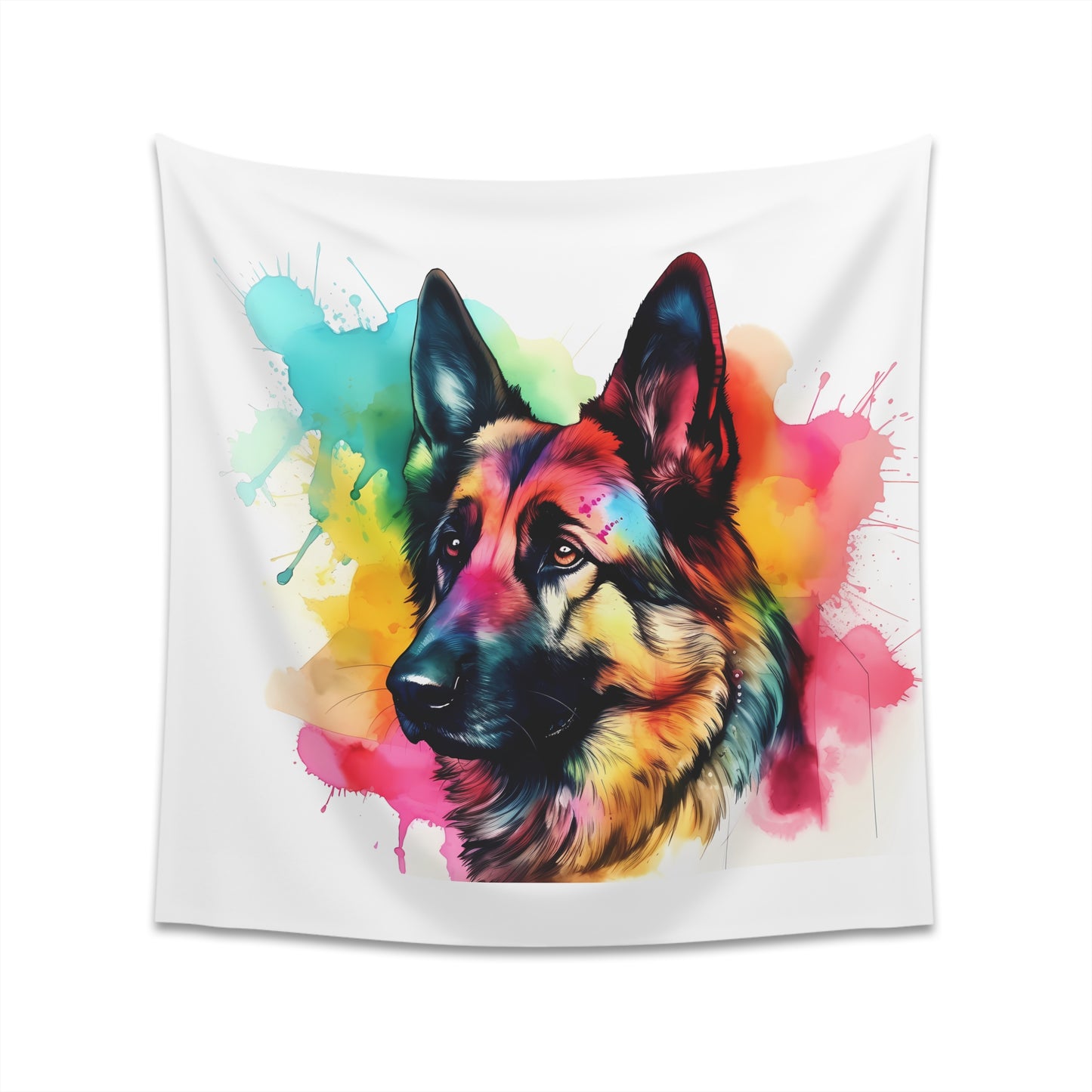 German Shepherd Majesty Tapestry – Strength, Grace, and Elegance | Perfect Gift for Dog Lovers | High-Quality Material