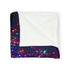 Electric Tree Rooted in the Sky — Plush Fleece Throw Blanket — Product Detail View 8