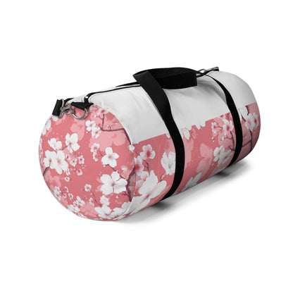 Cherry Blossom Print Duffel Bag | Duffle Bags | Accessories, All Over Print, AOP, Assembled in the USA, Assembled in USA, Bags, Duffle, Made in the USA, Made in USA | Prints with Passion