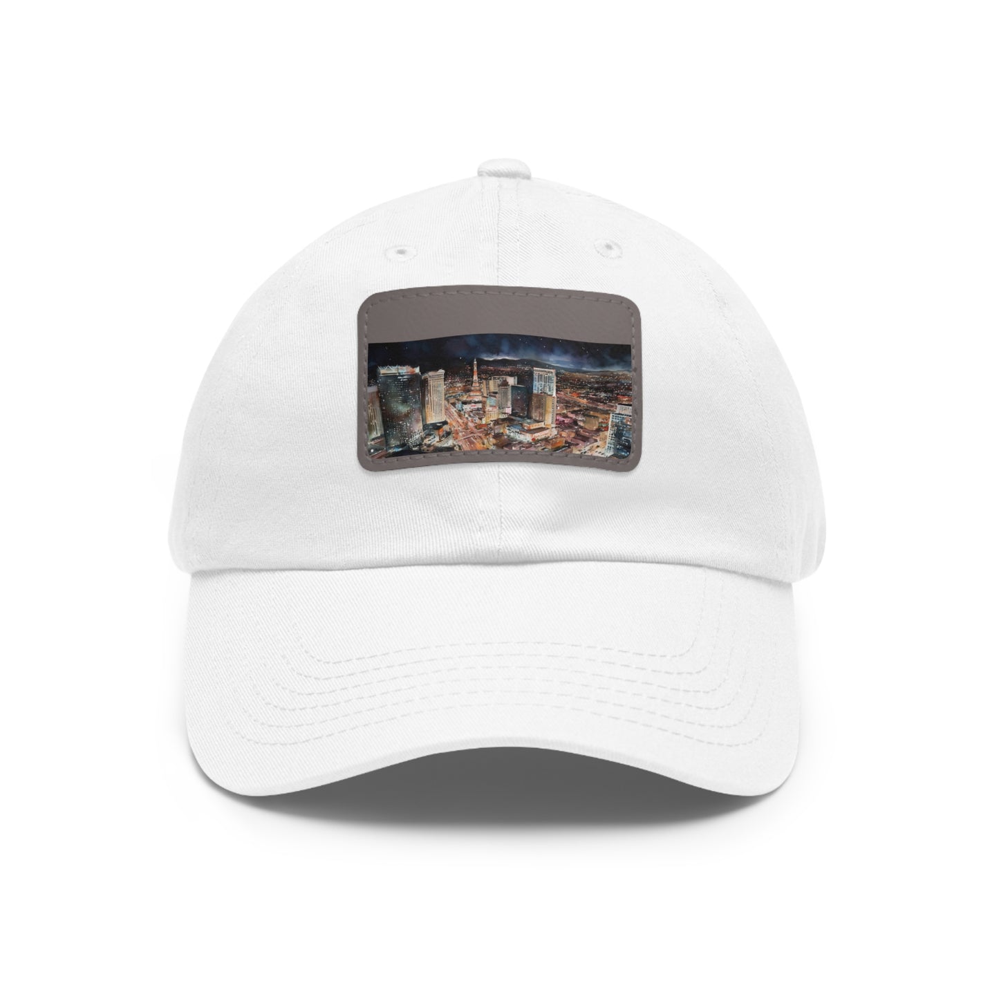 Neon Nights Vegas Baseball Cap