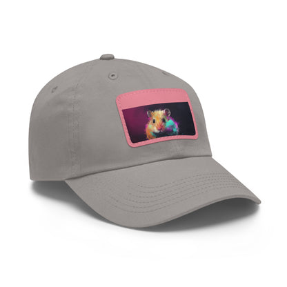 Neon Hamster Bliss Baseball Cap