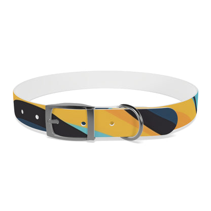 Retro Waves Dog Collar: Vibrant Style