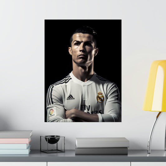 available in various sizes. Perfect for any Cristiano Ronaldo fan and football enthusiast. Makes a great gift.

Seamlessly combine the keywords 'nike mercurial cr7' and 'Posters: Cristiano Ronaldo Real Madrid Glory: Collector's Edition Poster' in the product title