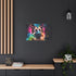 Loyal German Shepherd Dog Portrait — Canvas Wall Art — Product Detail View 8