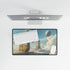 Surreal Dreamscape with Levitating Objects — XL & XXL Desk Mat — Product Detail View 8