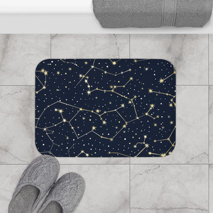 Starry Night Bath Mat