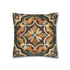 Artisan Tiles — Faux Suede Cushion Cover — Double-Sided Back & Concealed Zip Detail