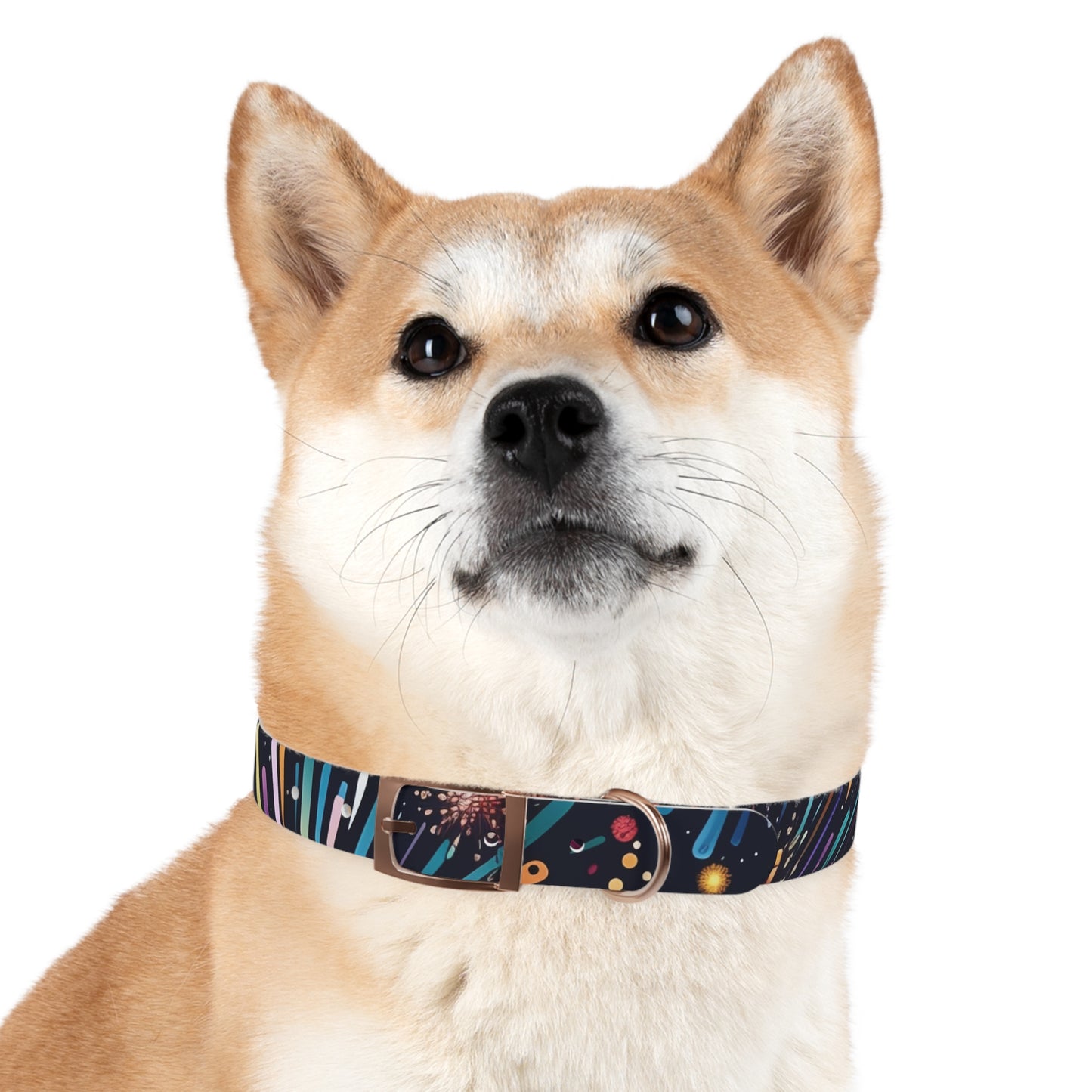 Dazzling Fireworks Dog Collar