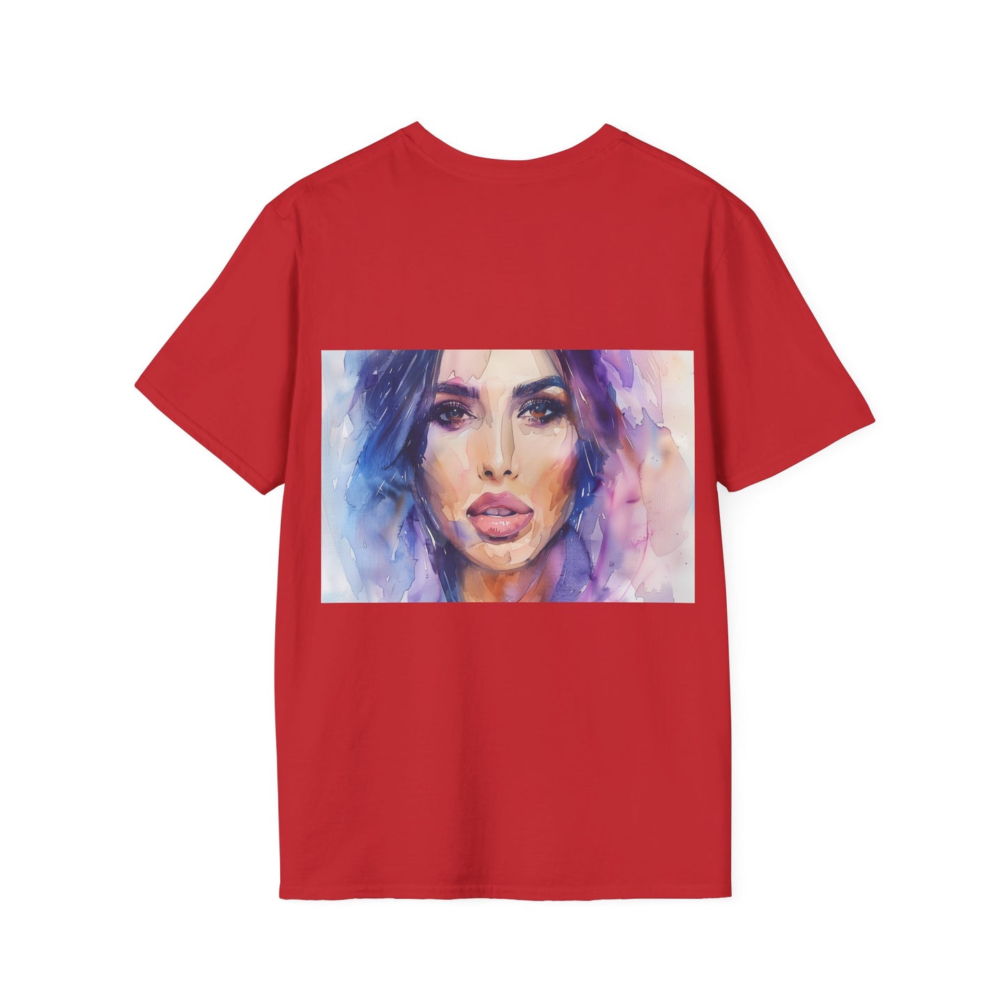 Kim K Watercolor Tee: Glamour Defined