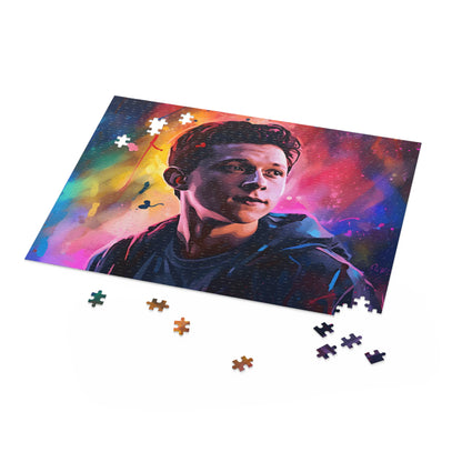 Tom Holland Neon Jigsaw Puzzle