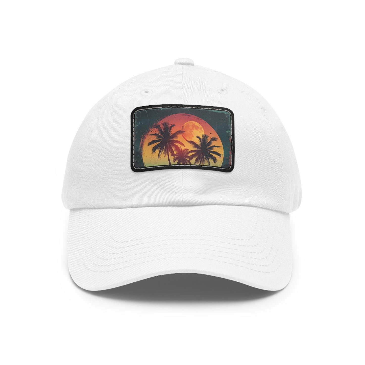 Palm Paradise Sunset Cap