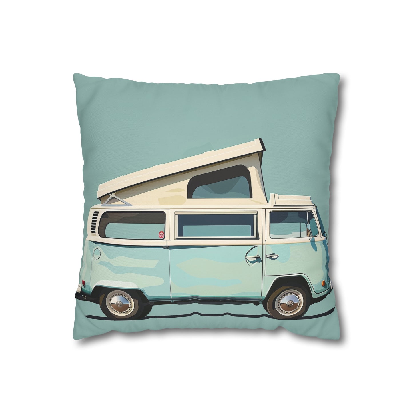 Vintage Camper Van Adventure Pillowcase - High-Quality & Stylish, Perfect Gift. Add Wanderlust Charm to Your Space!