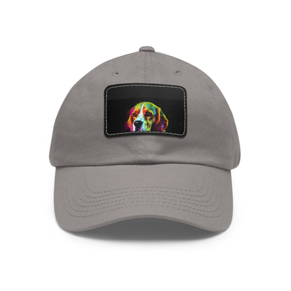 Playful Pup Beagle Baseball Cap