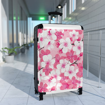 Cherry Blossom Bliss Suitcase: Pack for Spring in Style