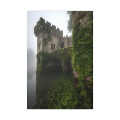 Whispers of the Past: A Gravensteen Castle Reclaimed Canvas | Canvas | Art & Wall Decor, Canvas, Fall Picks, Hanging Hardware, Home & Living, Indoor, Top Spring Products, Valentine's Day promotion | Prints with Passion