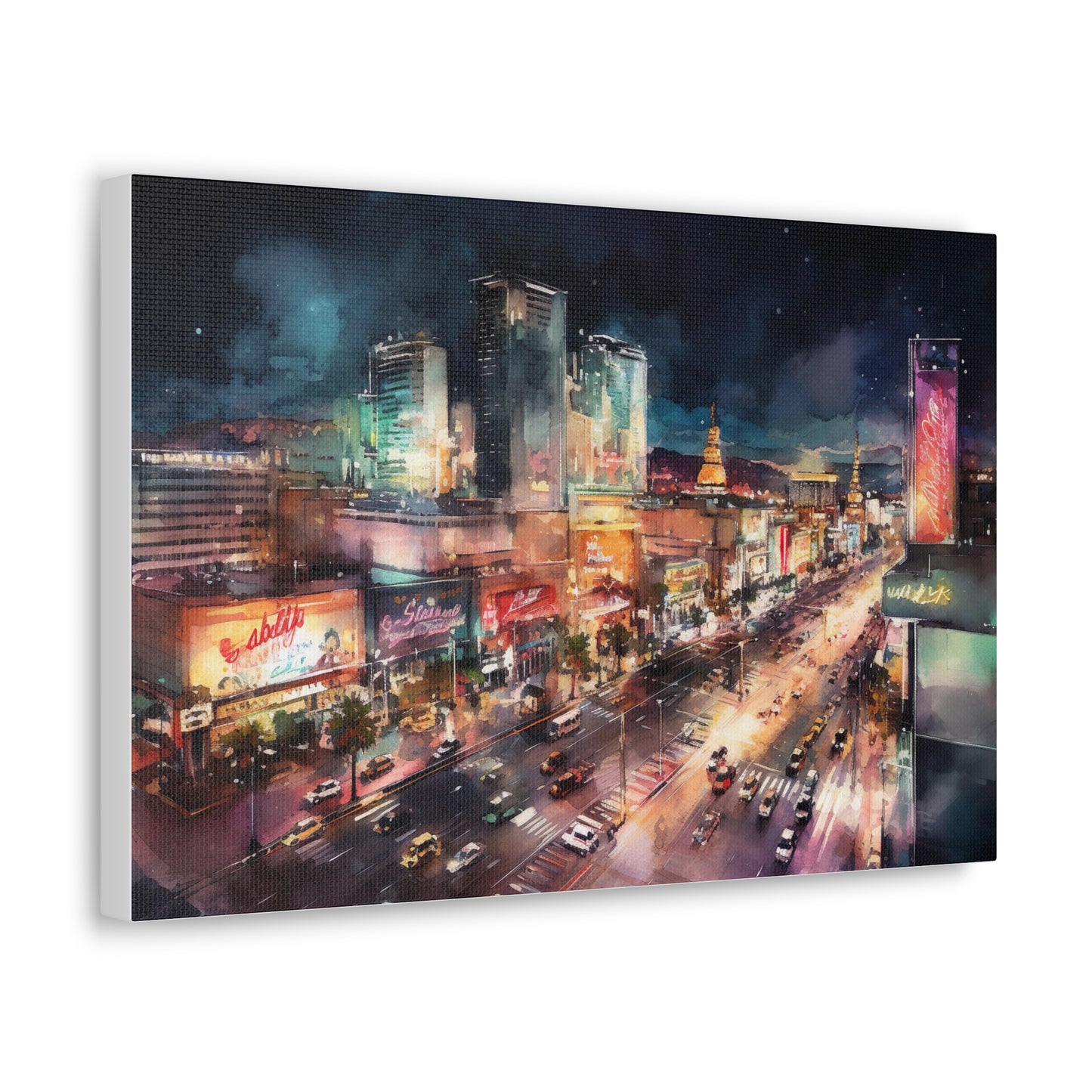 Vegas Strip Canvas Art