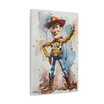 Toy Story Wall Art of Woody: A Toy Story Icon For Sale