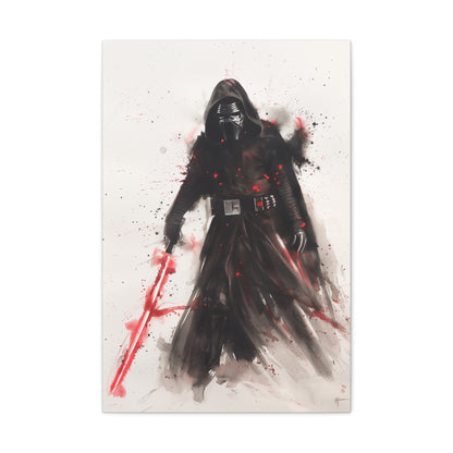 Kylo Ren: Embracing the Dark Light Consciousness Canvas | Canvas | Art & Wall Decor, Canvas, Fall Picks, Hanging Hardware, Home & Living, Indoor, Top Spring Products, Valentine's Day promotion | Prints with Passion