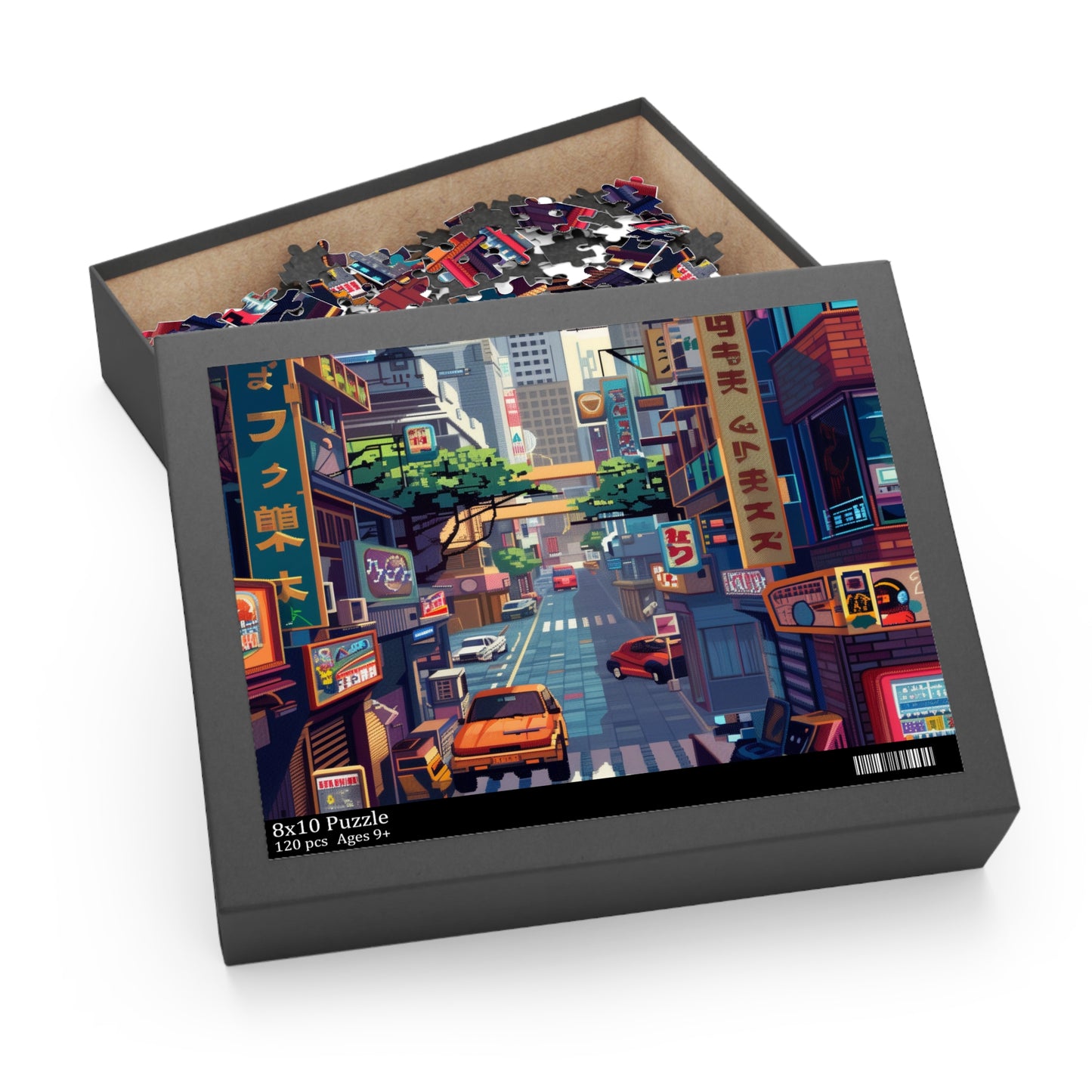 Pixelated 80s Game Jigsaw | Puzzle | Back-to-School, Fall Picks, Games, Holiday Picks, Home & Living, Puzzles, TikTok, Valentine's Day, Valentine's Day Picks | Prints with Passion