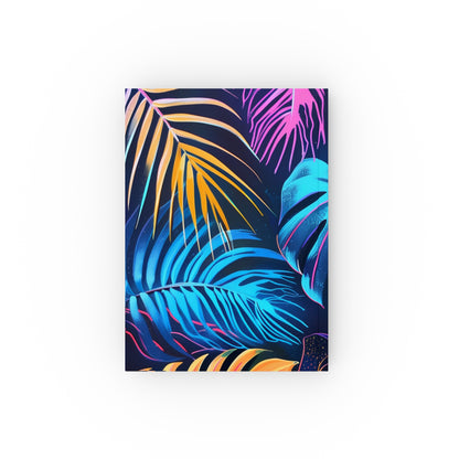 Neon Tropical Journal for Island Vibes - Vibrant, High-Quality, and Stylish. Perfect for Capturing Your Dreams and Adventures! Great Gift Idea. Visit our shop for more.