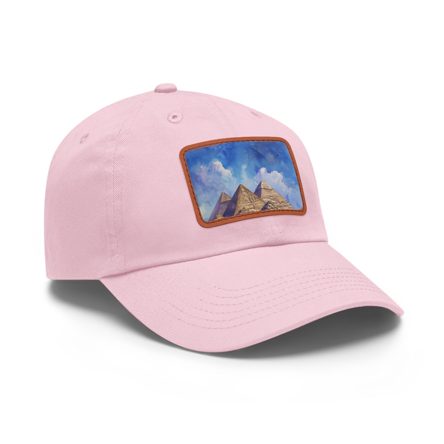 Pyramid Dreams: Egyptian Pyramids Watercolor Baseball Cap