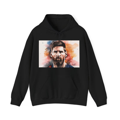 Lionel Messi Watercolor Hoodie at Messi Store | Hoodies | DTG, Hoodies, Men's Clothing, Regular fit, Unisex, Women's Clothing | Prints with Passion