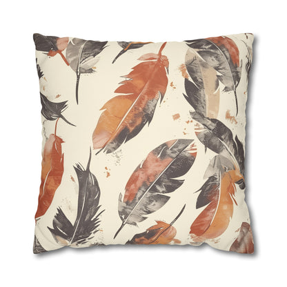 Boho Feathers Pillow Case | Pillow Cases | All Over Print, AOP, Bed, Bedding, Home & Living, Indoor, Pillow Case, Pillow Covers, Pillows & Covers, Sublimation | Prints with Passion