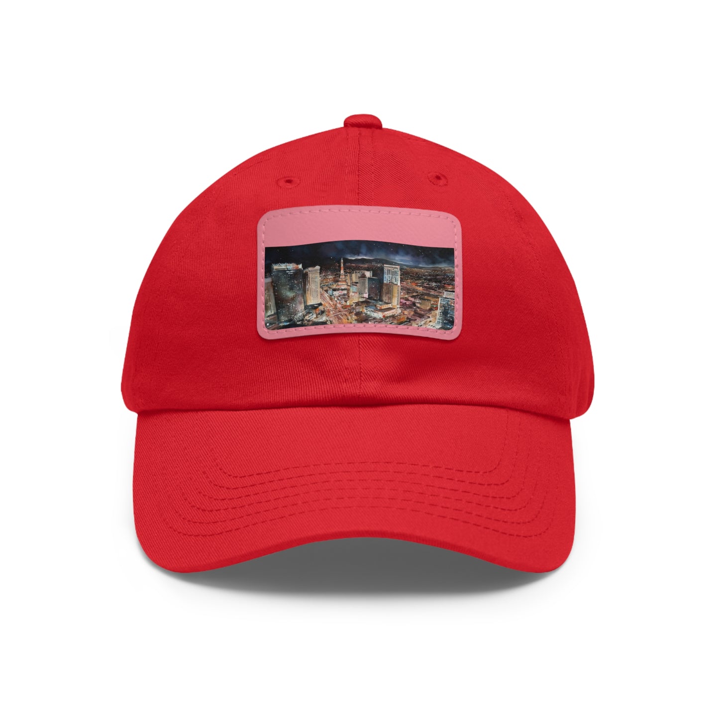 Neon Nights Vegas Baseball Cap