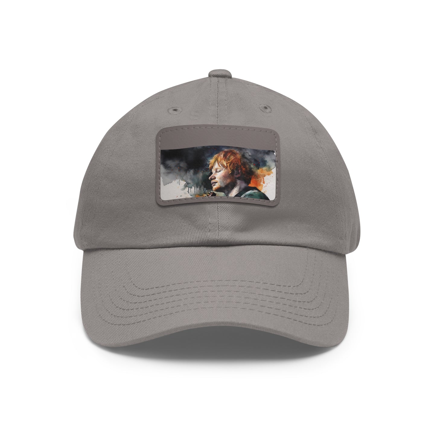 Ed Sheeran Watercolor Splatter Baseball Cap