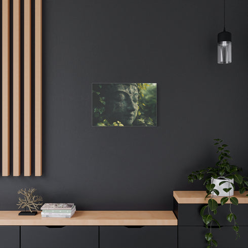 Giant Statue Awakening in Jungle (Edition II) — Canvas Wall Art — Product Detail View 5