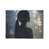 Infinity Mirror Reflecting Shooting Star Plush Fleece Throw Blanket