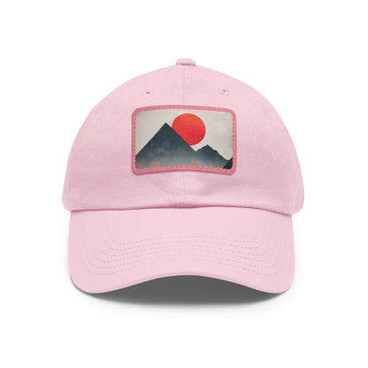 Dad Hat with Leather Patch