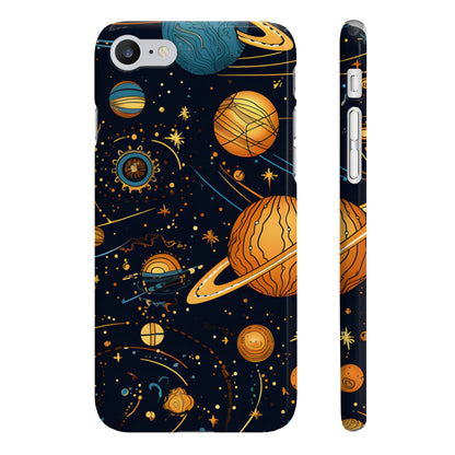 Celestial Dreams: Whimsical Star and Moon Phone Case