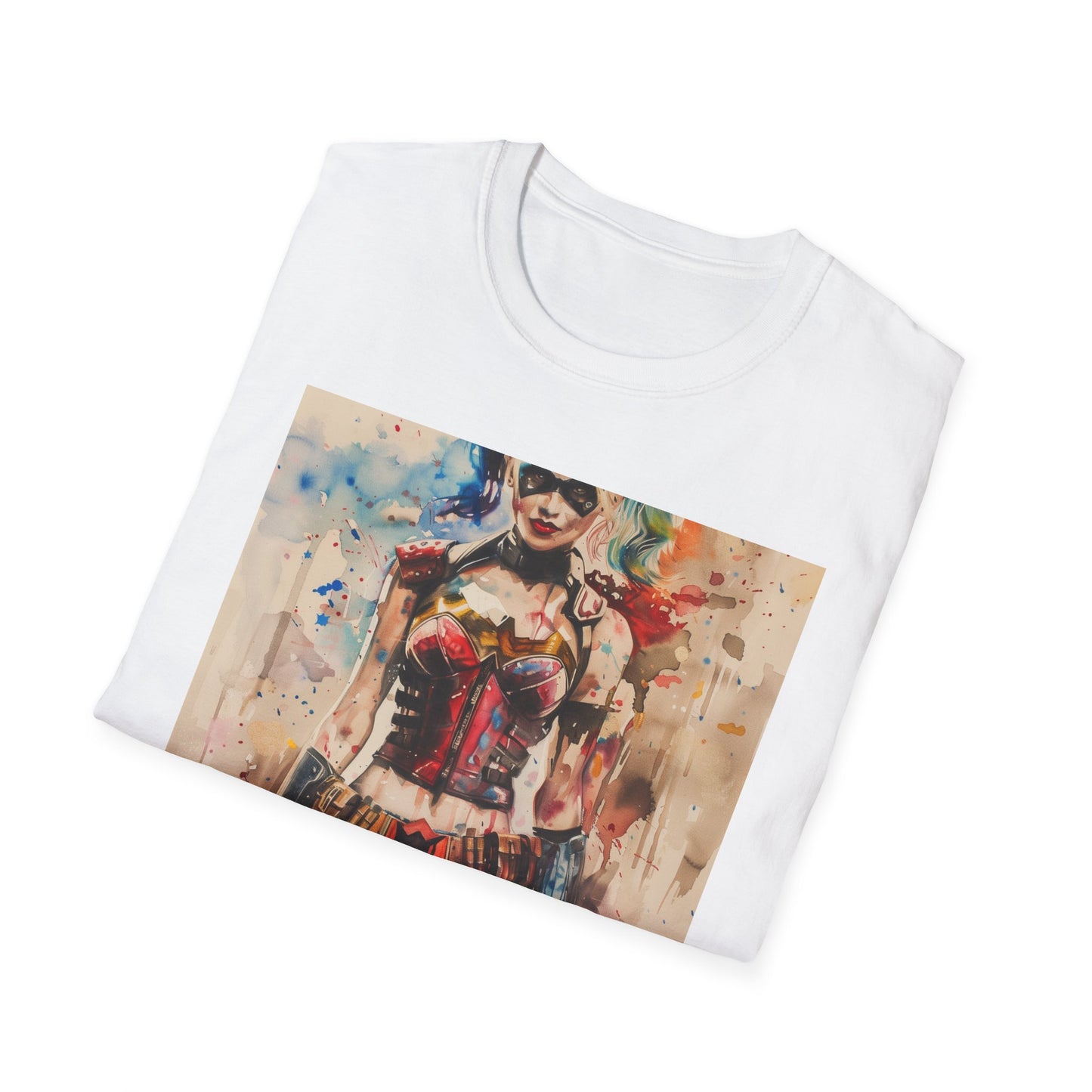 Gotham's Jester: A Harley Quinn T-Shirt