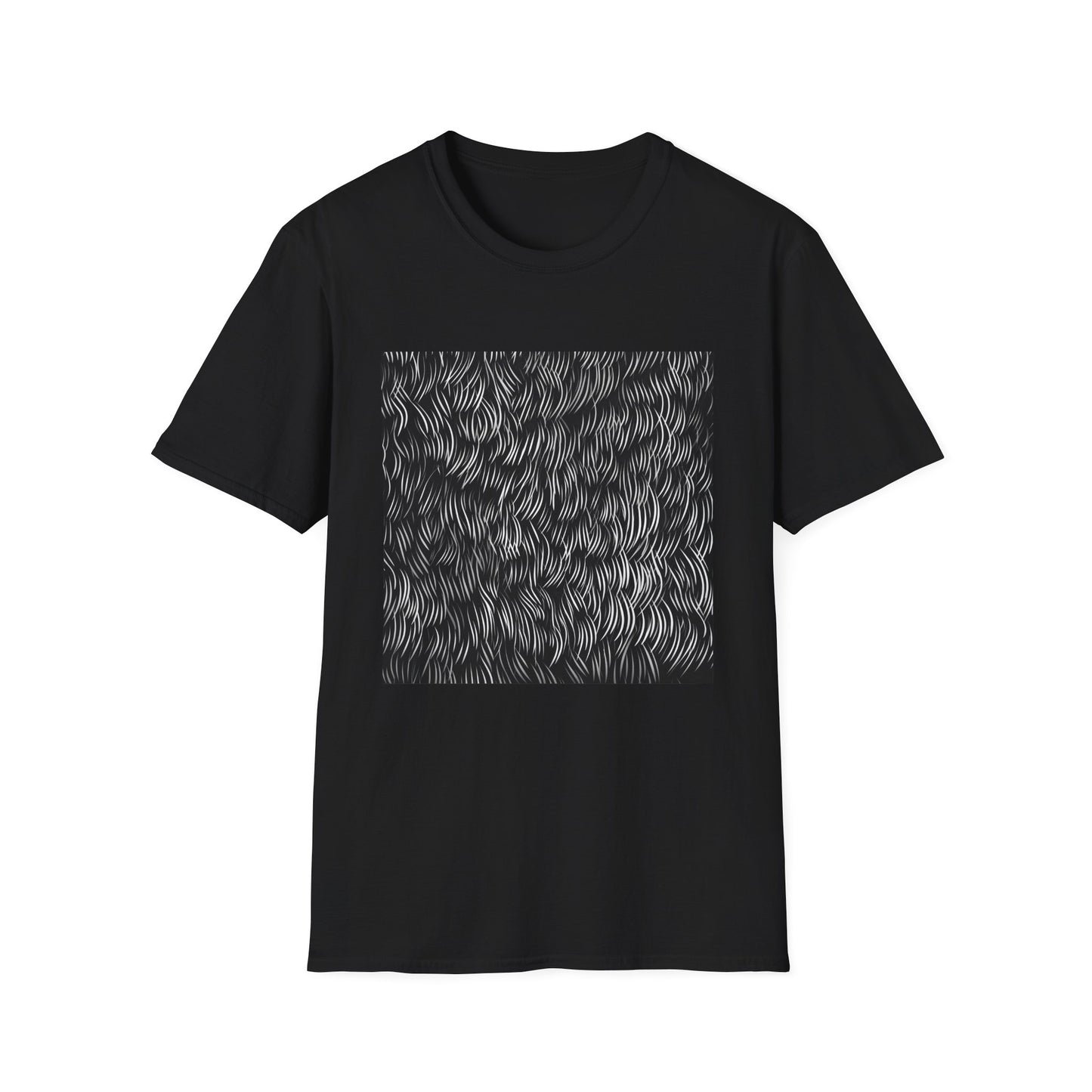 Whispers of Ancient Scripts | T-Shirt | Calligraphy, Pattern, Quadrata, Strokes, Textura, Typography | Prints with Passion