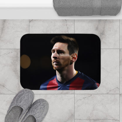 Messi Field Goal Bath Mat | Bath Mats | Bath, Bathroom, Home & Living, Indoor, Sublimation | Prints with Passion