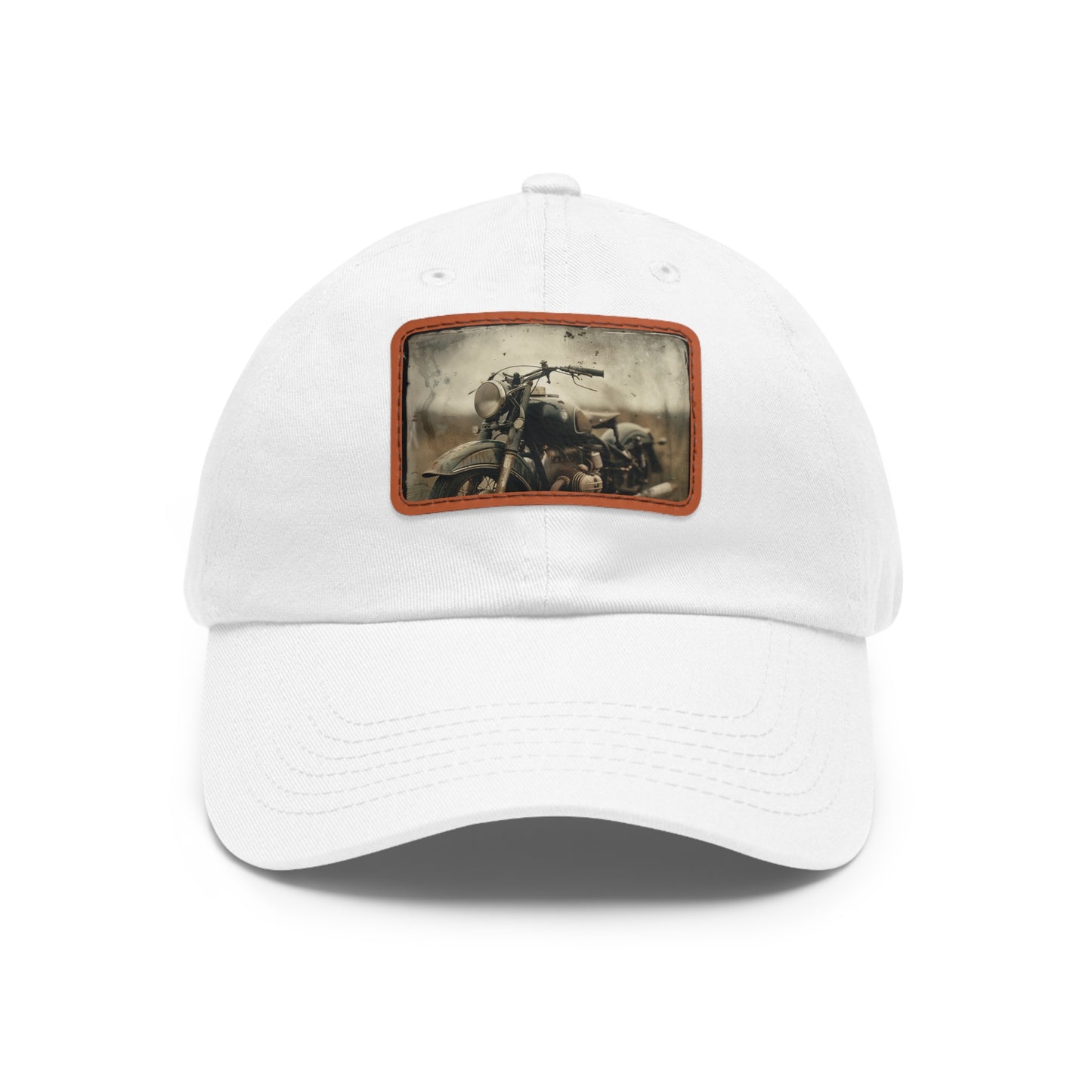 Retro Rider Snapback: Vintage Motorcycle Cap