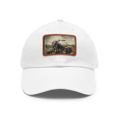 Retro Rider Snapback: Vintage Motorcycle Cap