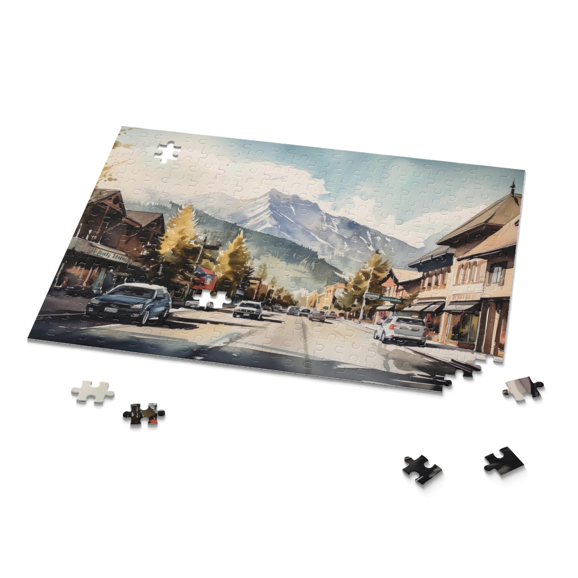 Banff National Park jigsaw puzzle - Discover the beauty of Banff.jpg landscape in this captivating puzzle adventure.