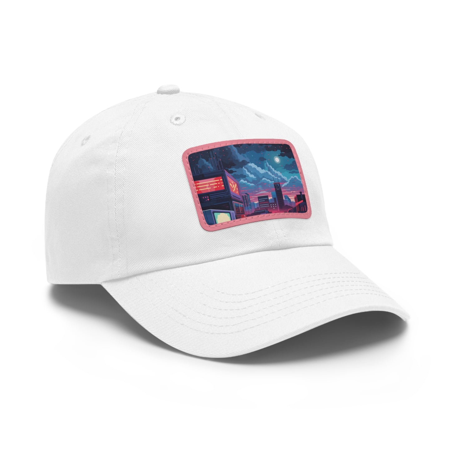 Retro Pixel Power Baseball Cap