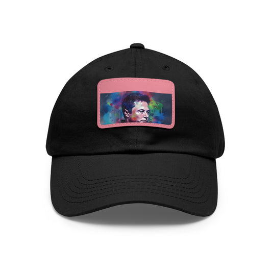 Neon Dreams: Elon Musk Watercolor Baseball Cap | Hats | Accessories, Cotton, hat, Hats, hats-tag, Unisex, Vegan | Prints with Passion