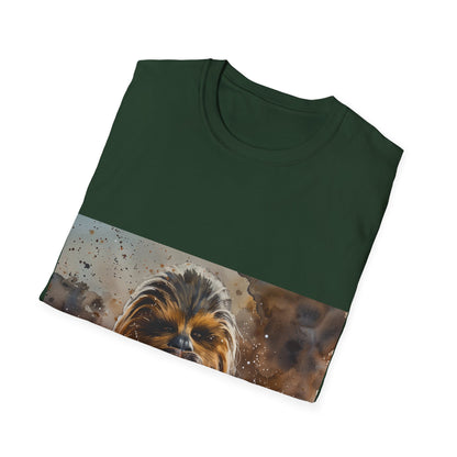 Chewbacca Watercolor Tee: Fierce & Fun