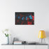 Carnival Masks in Dramatic Lighting — Canvas Wall Art — Product Detail View 7
