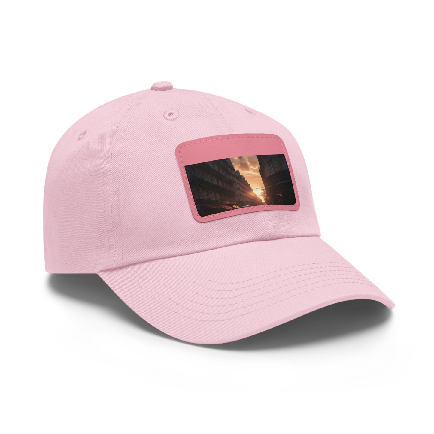 Parisian Twilight Street Baseball Cap