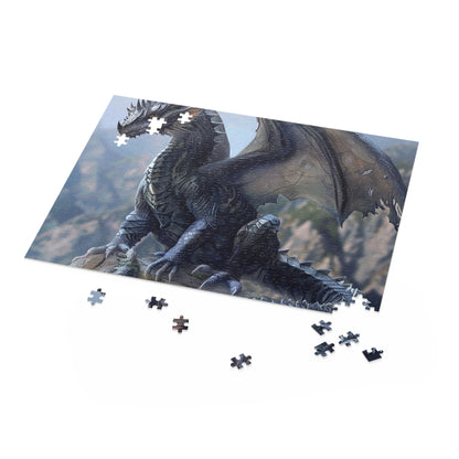 "500-piece Dragon Fantasy Puzzle with stunning artwork for fantasy enthusiasts"