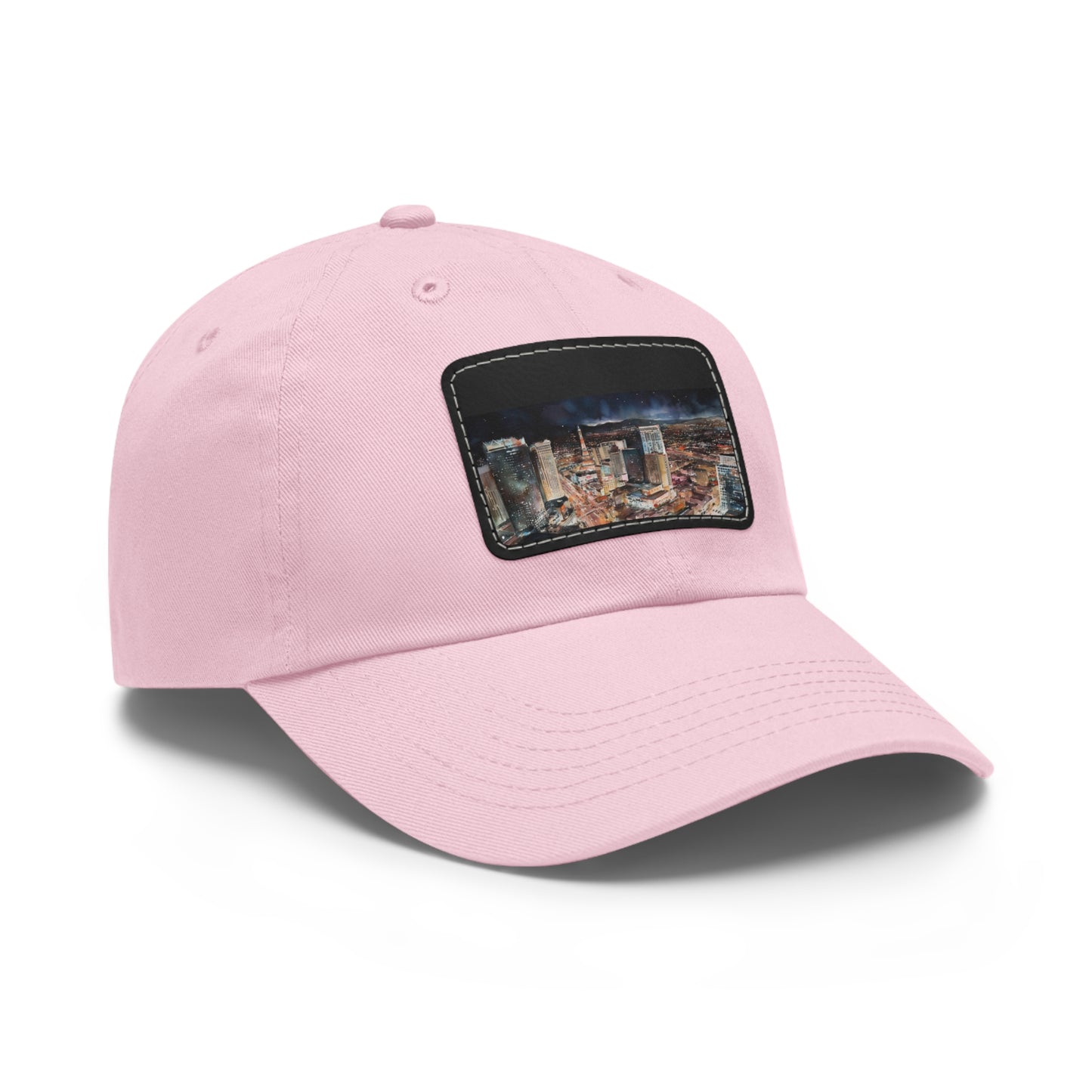 Neon Nights Vegas Baseball Cap