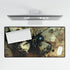 Robot Butterfly over Ancient Map — XL & XXL Desk Mat — Product Detail View 5