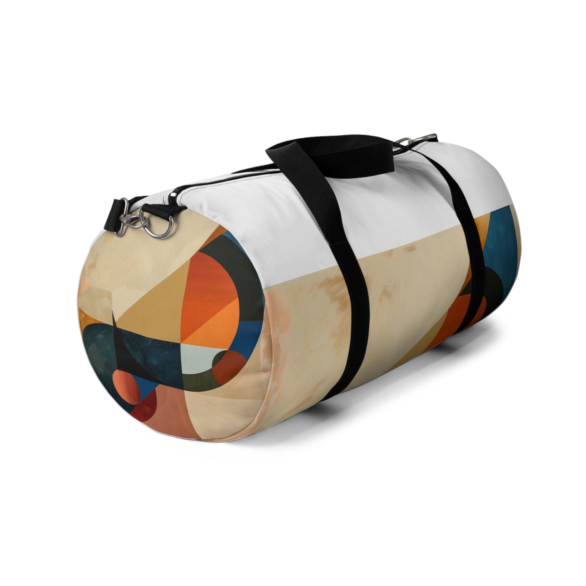 Geometric Fusion Duffel Bag | Duffle Bags | Accessories, All Over Print, AOP, Assembled in the USA, Assembled in USA, Bags, Duffle, Made in the USA, Made in USA | Prints with Passion