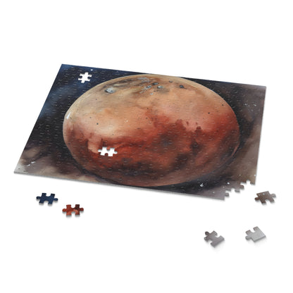 Mars Watercolor Jigsaw Puzzle