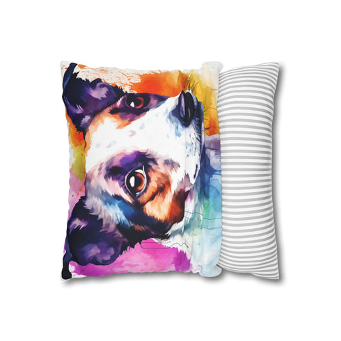 Cute Jack Russell Double-Sided Square Cushion Cover